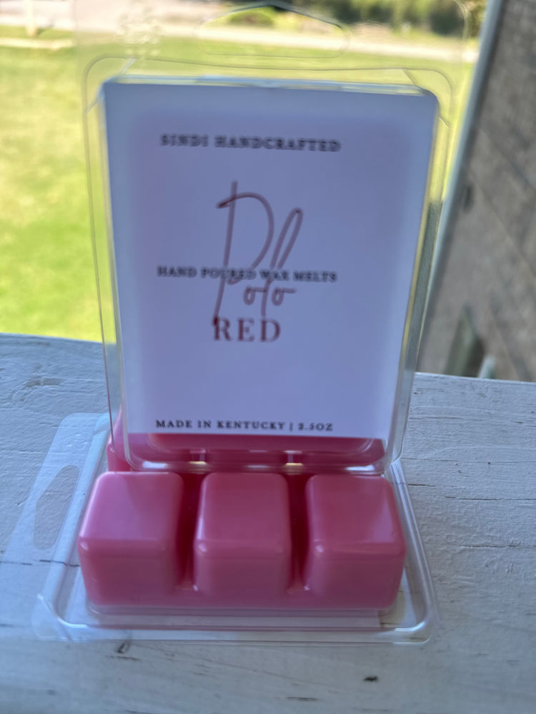 Polo red wax melts