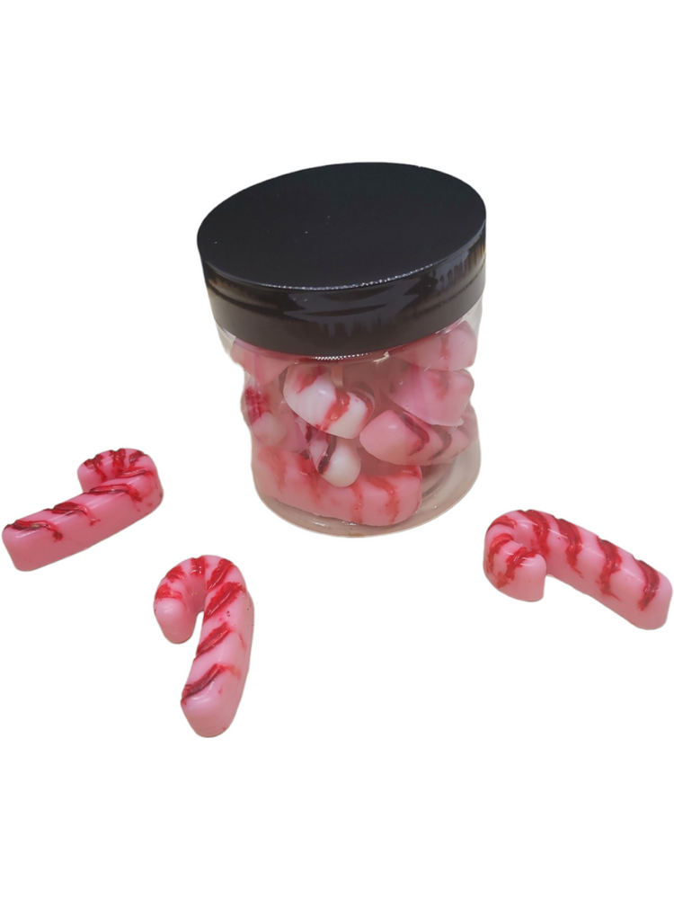 Peppermint cane wax melts